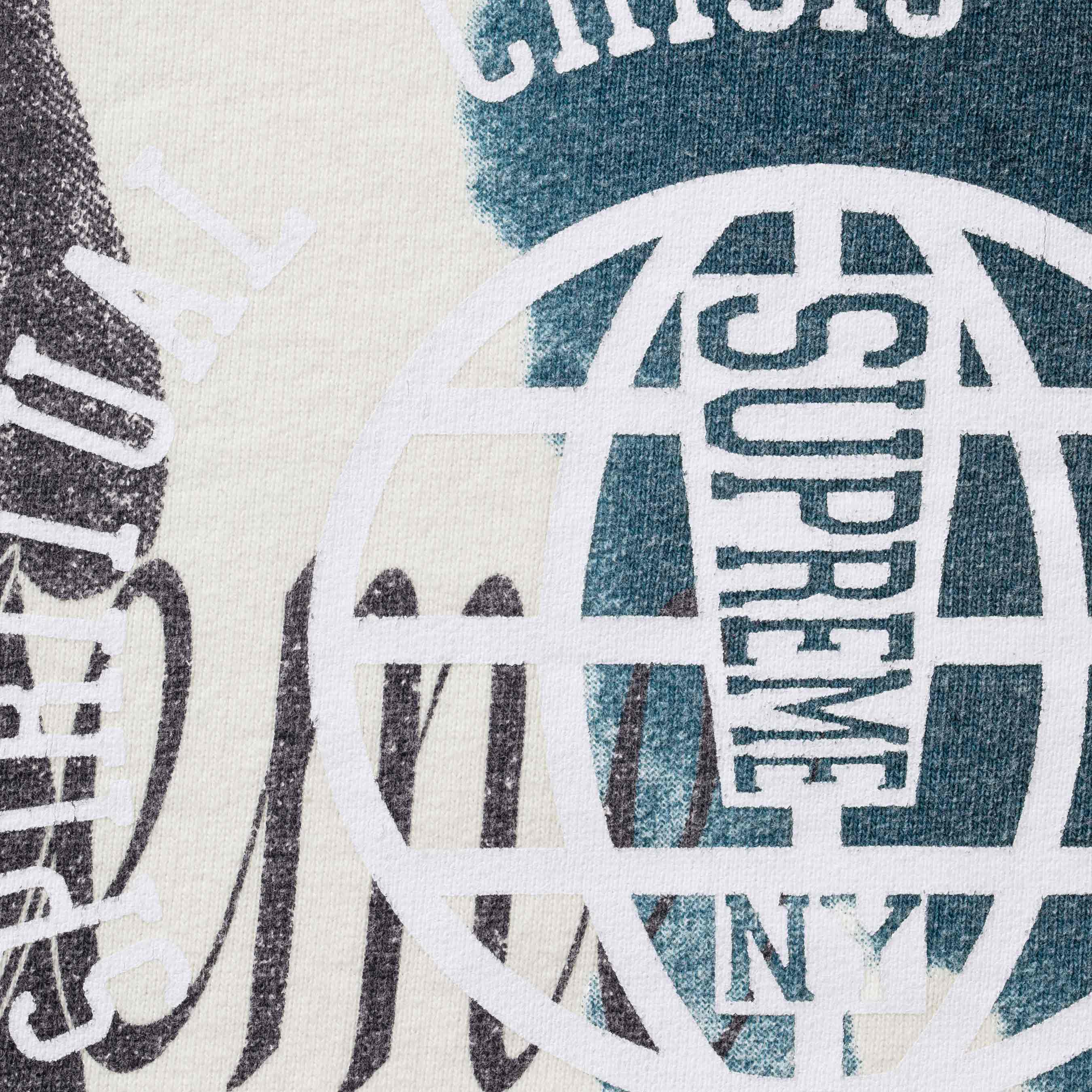 Overprint Hooded Sweatshirt view 8